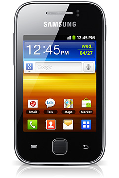 Design Samsung Galaxy Young