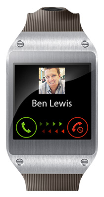 Apel pe Samsung Galaxy Gear