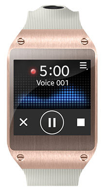 Voice Memo Galaxy Gear