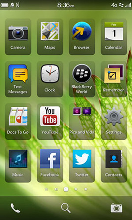 Aplicatii BlackBerry Z10